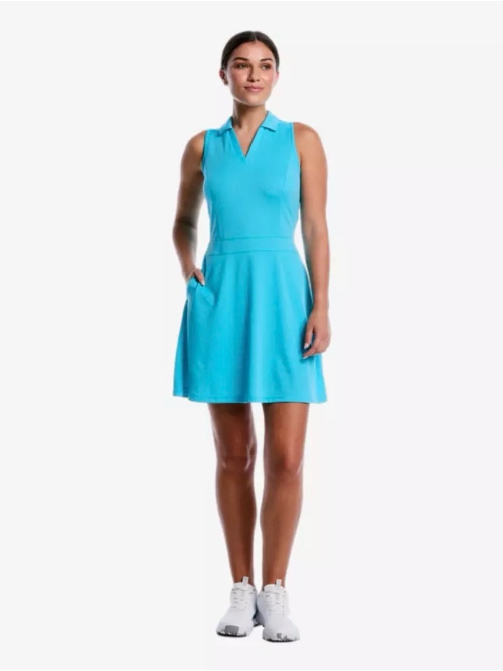 PGA Tour Sleeveless V-Neck Turquoise Active Dress NWT size XL